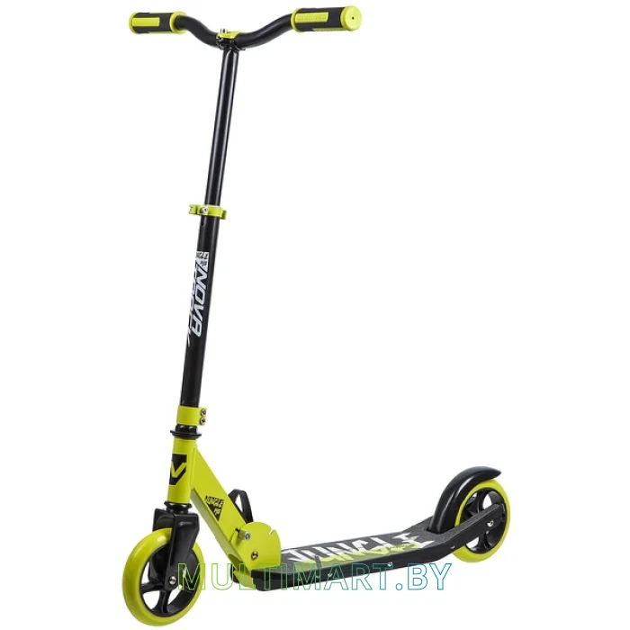 Самокат Novatrack Jungle Pro 145P.JUNGLE.LM9 (черный/лайм, 2019)